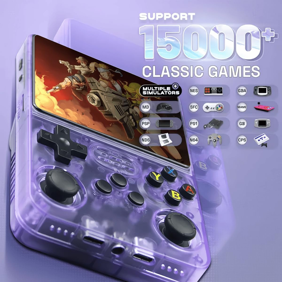 RetroRealm Handheld Gaming Console